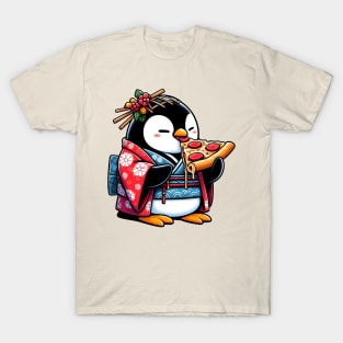 Pizza penguin T-Shirt